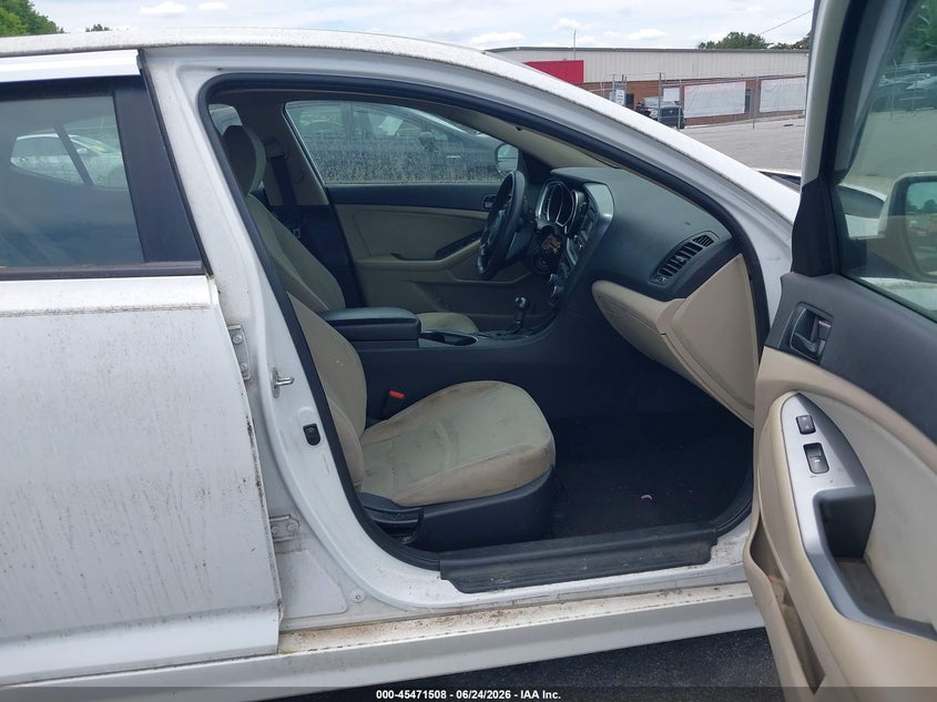 2014 Kia Optima VIN 5XXGM4A77EG334215 IAAI salvage auction — NORMAL WEAR, Clear (North Carolina), sold $850 on 2026-07-23 (photo 5)