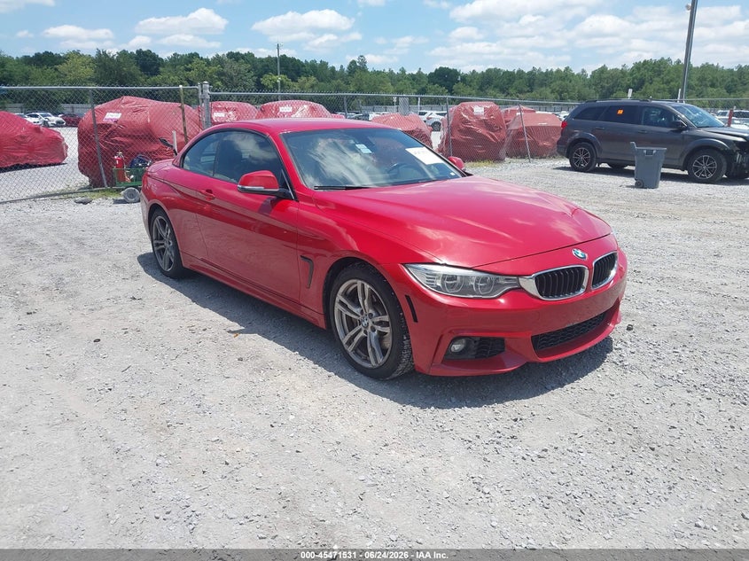 2014 BMW 4er VIN WBA3T3C58EP737505 IAAI salvage auction — NORMAL WEAR, Clear (Montana), sold $2,750 on 2026-07-09 (photo 1)