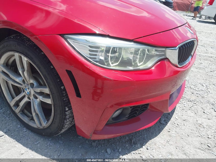 2014 BMW 4er VIN WBA3T3C58EP737505 IAAI salvage auction — NORMAL WEAR, Clear (Montana), sold $2,750 on 2026-07-09 (photo 6)