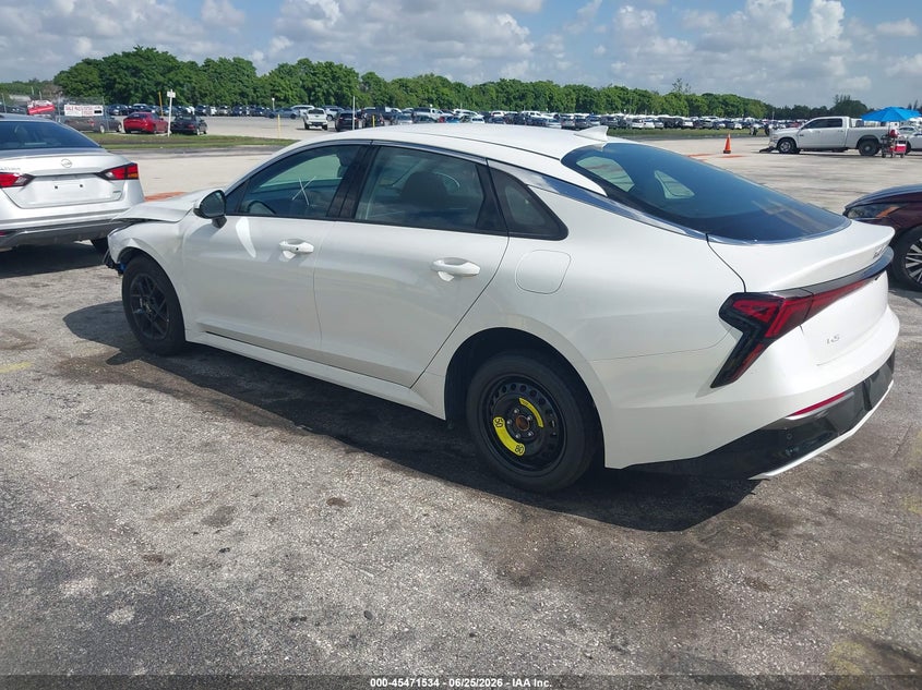 2026 Kia K5 VIN KNAG24J7XT5457625 IAAI salvage auction — FRONT END, Rebuildable (Florida), sold $4,650 on 2026-07-23 (photo 3)