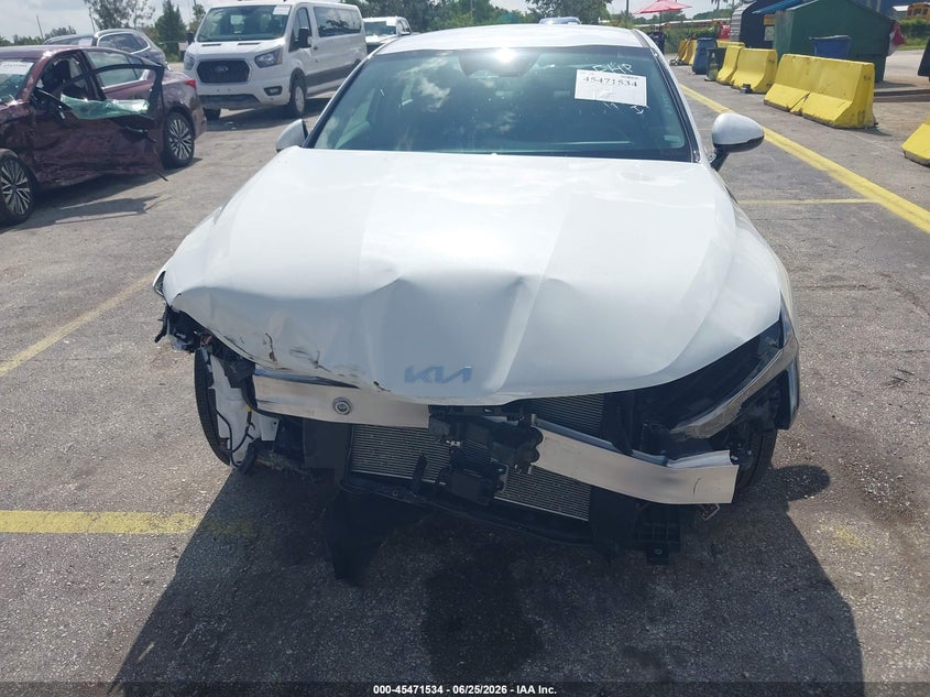 2026 Kia K5 VIN KNAG24J7XT5457625 IAAI salvage auction — FRONT END, Rebuildable (Florida), sold $4,650 on 2026-07-23 (photo 6)