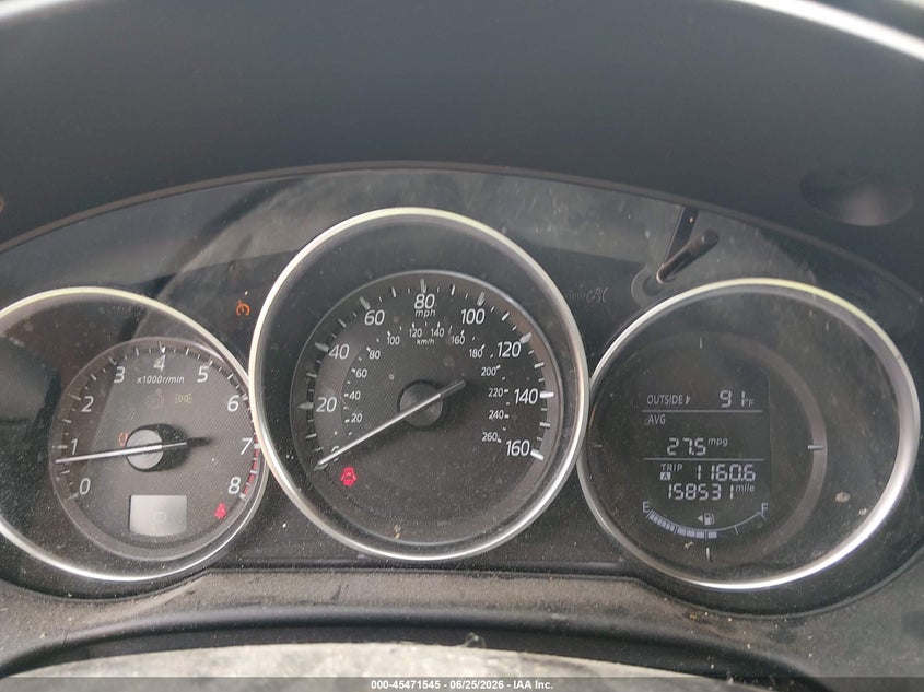 2016 Mazda Cx-5 VIN JM3KE2CY2G0809508 IAAI salvage auction — FRONT END, Salvage (Missouri), sold $2,700 on 2026-09-15 (photo 6)