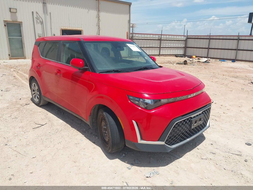 2023 Kia Soul VIN KNDJ23AU5P7211584 IAAI salvage auction — NORMAL WEAR, Nrc Lienholder Repossession Paperwork (Texas), sold $2,550 on 2026-07-23 (photo 1)