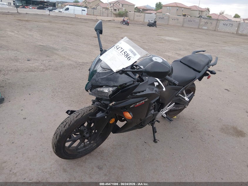 2014 Honda Cbr VIN MLHPC4401E5100512 IAAI salvage auction — FRONT END, Salvage (Arizona), sold $425 on 2026-07-08 (photo 2)