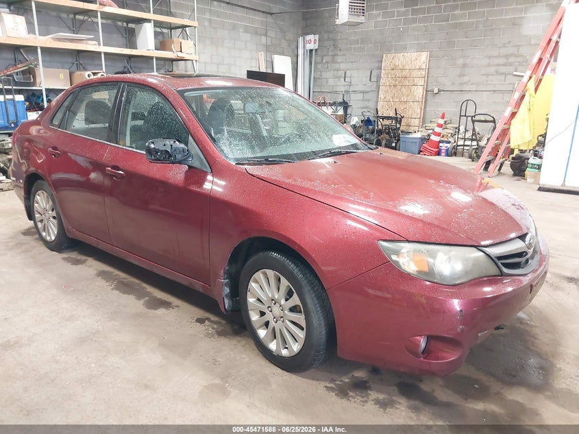 2011 Subaru Impreza VIN JF1GE6B66BH516040 IAAI salvage auction — LEFT FRONT, Mv-907A (New York), sold $300 on 2026-07-15 (photo 1)
