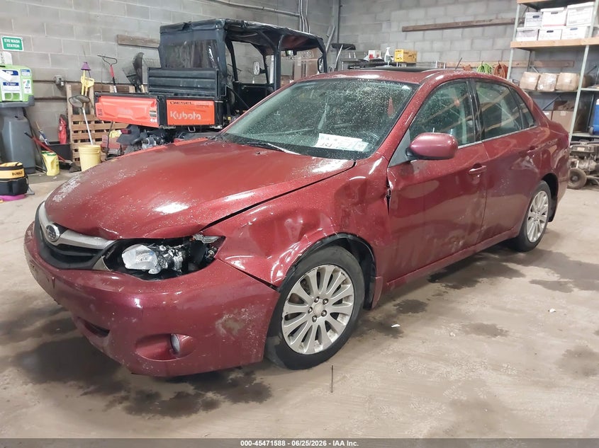 2011 Subaru Impreza VIN JF1GE6B66BH516040 IAAI salvage auction — LEFT FRONT, Mv-907A (New York), sold $300 on 2026-07-15 (photo 2)