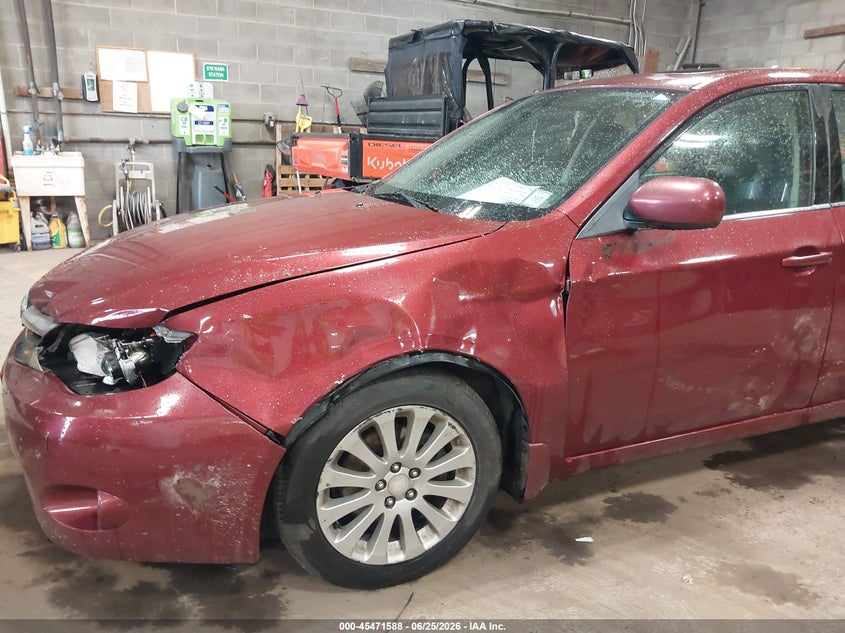2011 Subaru Impreza VIN JF1GE6B66BH516040 IAAI salvage auction — LEFT FRONT, Mv-907A (New York), sold $300 on 2026-07-15 (photo 6)