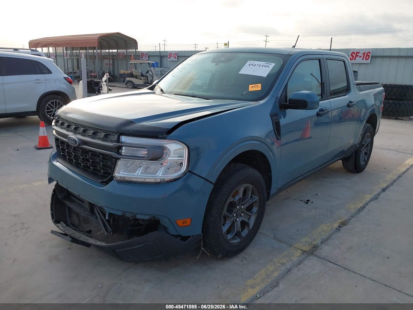 2022 Ford Maverick VIN 3FTTW8E31NRA42195 IAAI salvage auction — FRONT END, Salvage Title, sold $8,000 on 2026-08-31 (photo 2)