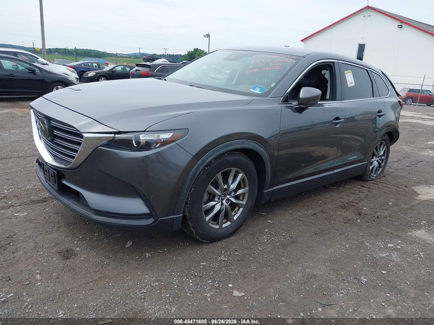 2019 Mazda Cx-9 VIN JM3TCBCY9K0305525 IAAI salvage auction — LEFT REAR, Salvage Title, sold $2,400 on 2026-07-22 (photo 2)