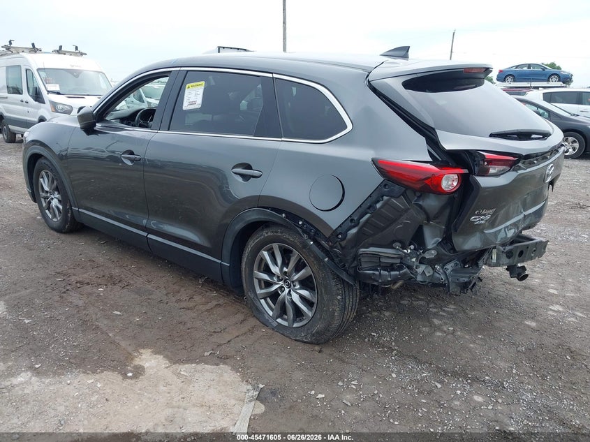 2019 Mazda Cx-9 VIN JM3TCBCY9K0305525 IAAI salvage auction — LEFT REAR, Salvage Title, sold $2,400 on 2026-07-22 (photo 3)