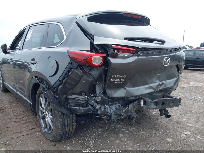 2019 Mazda Cx-9 VIN JM3TCBCY9K0305525 IAAI salvage auction — LEFT REAR, Salvage Title, sold $2,400 on 2026-07-22 (photo 6)