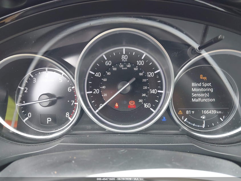 2019 Mazda Cx-9 VIN JM3TCBCY9K0305525 IAAI salvage auction — LEFT REAR, Salvage Title, sold $2,400 on 2026-07-22 (photo 7)