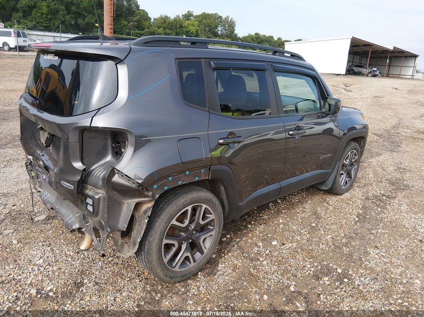 2018 Jeep Renegade VIN ZACCJABB3JPH18961 IAAI salvage auction — REAR END, Salvage (Louisiana), sold $2,650 on 2026-08-03 (photo 4)