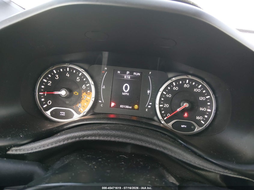 2018 Jeep Renegade VIN ZACCJABB3JPH18961 IAAI salvage auction — REAR END, Salvage (Louisiana), sold $2,650 on 2026-08-03 (photo 7)