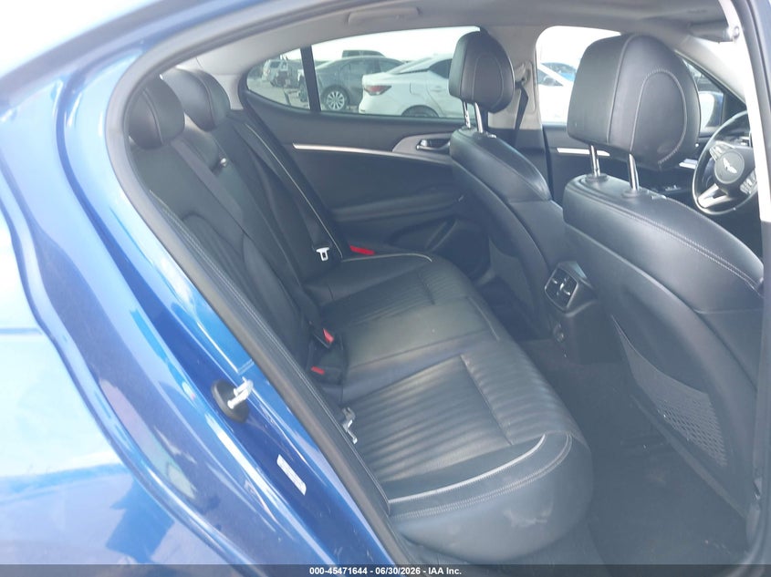 2019 Genesis G70 VIN KMTG34LA9KU020150 IAAI salvage auction — FRONT END, Wait Title, sold $5,250 on 2026-09-23 (photo 8)