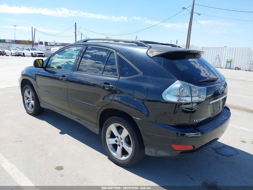 2007 Lexus Rx 350 VIN JTJHK31U672004324 IAAI salvage auction — FRONT END, Clear - Dealer Only (California), sold $2,175 on 2026-07-15 (photo 3)