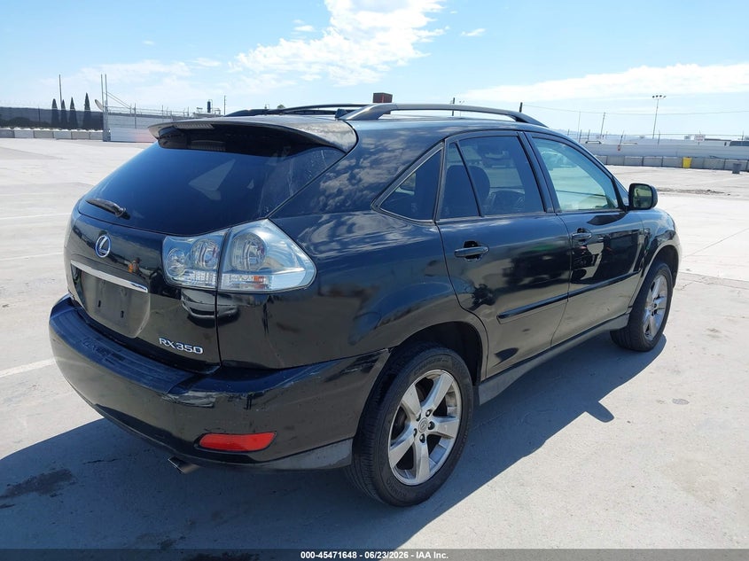 2007 Lexus Rx 350 VIN JTJHK31U672004324 IAAI salvage auction — FRONT END, Clear - Dealer Only (California), sold $2,175 on 2026-07-15 (photo 4)