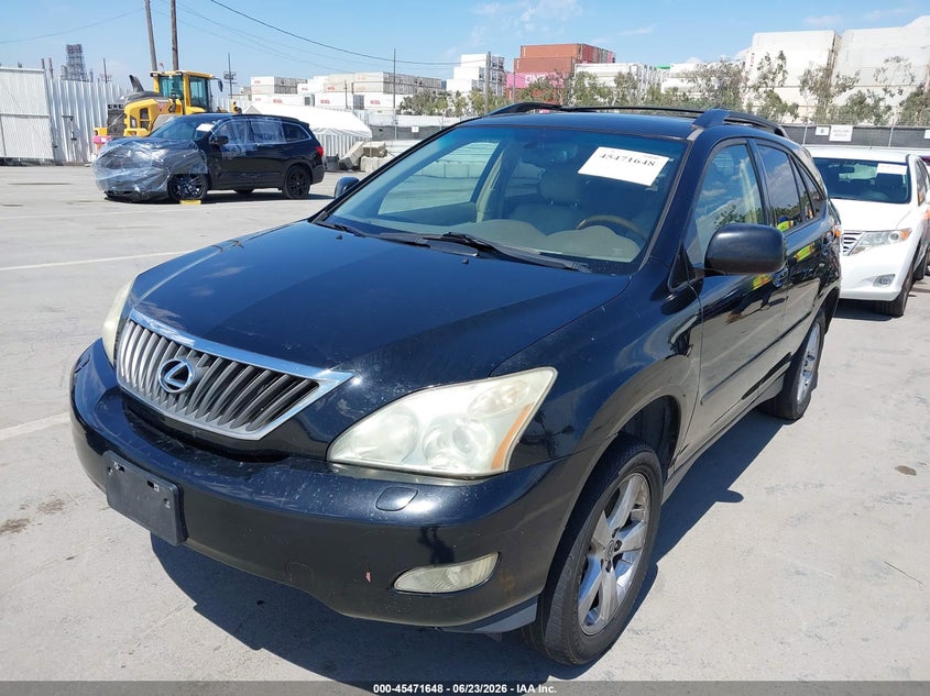 2007 Lexus Rx 350 VIN JTJHK31U672004324 IAAI salvage auction — FRONT END, Clear - Dealer Only (California), sold $2,175 on 2026-07-15 (photo 6)