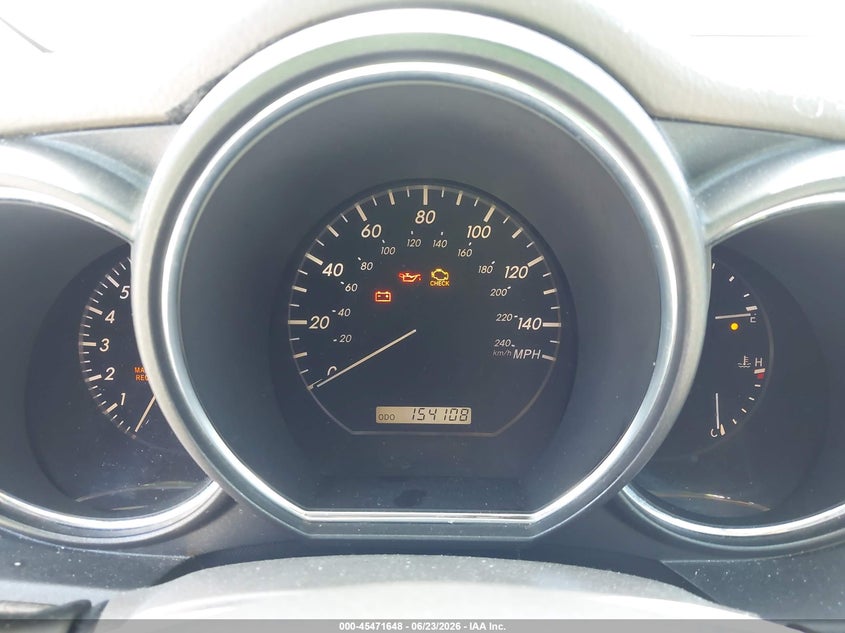 2007 Lexus Rx 350 VIN JTJHK31U672004324 IAAI salvage auction — FRONT END, Clear - Dealer Only (California), sold $2,175 on 2026-07-15 (photo 7)