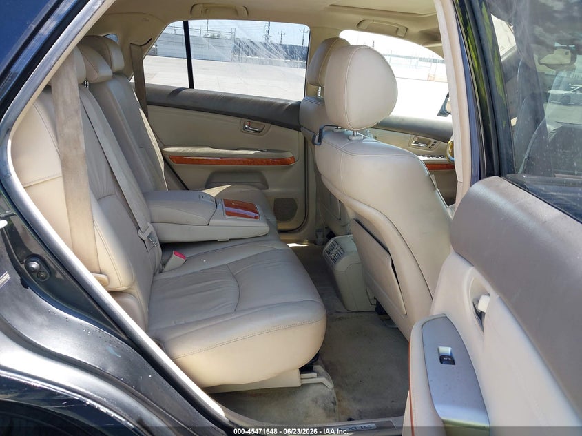 2007 Lexus Rx 350 VIN JTJHK31U672004324 IAAI salvage auction — FRONT END, Clear - Dealer Only (California), sold $2,175 on 2026-07-15 (photo 8)