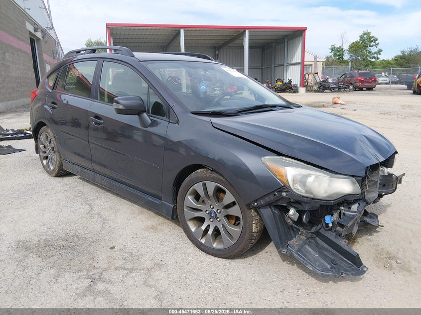 2015 Subaru Impreza VIN JF1GPAT67FH268981 IAAI salvage auction — FRONT END, Salvage (Maine), sold $225 on 2026-07-27 (photo 1)