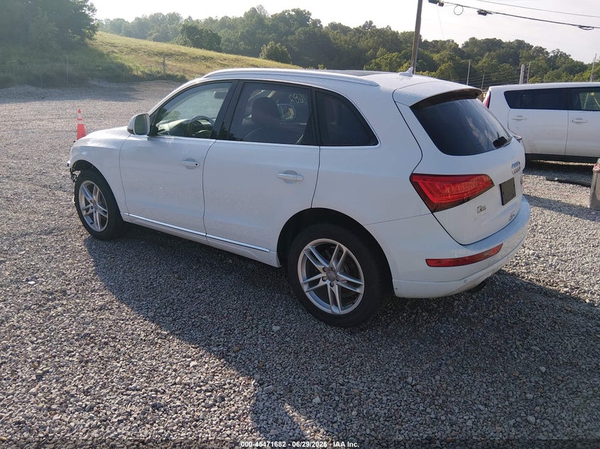 2014 Audi Q5 VIN WA1LFAFP6EA049334 IAAI salvage auction — LEFT FRONT, Salvage (Kentucky), sold $3,150 on 2026-07-31 (photo 3)