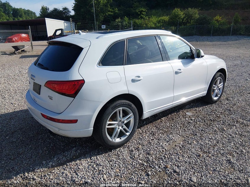 2014 Audi Q5 VIN WA1LFAFP6EA049334 IAAI salvage auction — LEFT FRONT, Salvage (Kentucky), sold $3,150 on 2026-07-31 (photo 4)