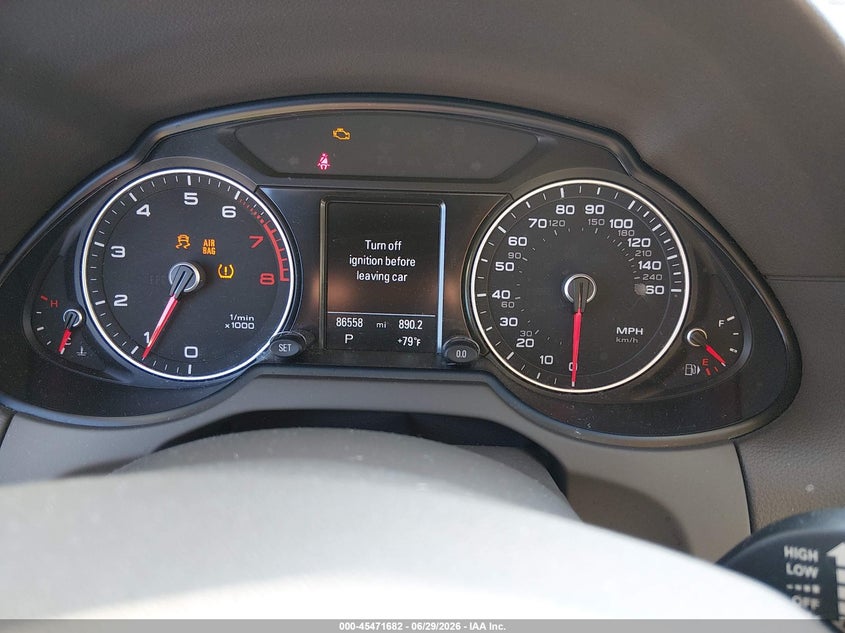 2014 Audi Q5 VIN WA1LFAFP6EA049334 IAAI salvage auction — LEFT FRONT, Salvage (Kentucky), sold $3,150 on 2026-07-31 (photo 7)