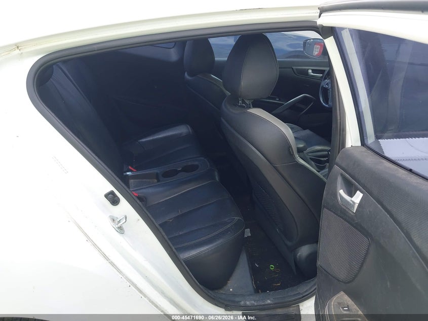 2016 Hyundai Veloster VIN KMHTC6AE1GU296596 IAAI salvage auction — FRONT END, Salvage Title, sold $25 on 2026-07-21 (photo 8)