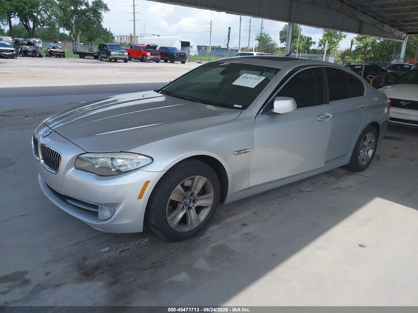 2012 BMW 5 series VIN WBAXG5C5XCDW92213 IAAI salvage auction — NORMAL WEAR, Clear (Florida), sold $225 on 2026-07-22 (photo 2)