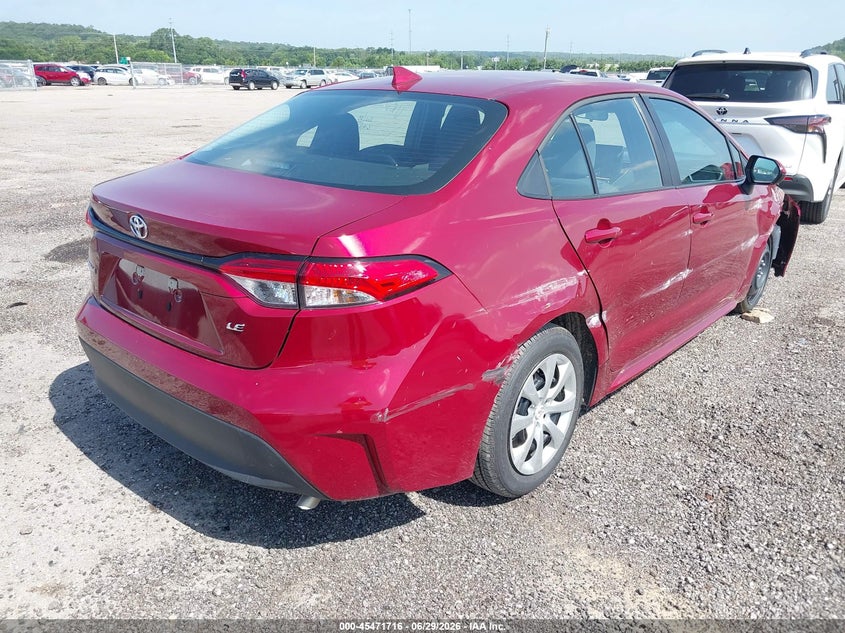 2026 Toyota Corolla VIN 5YFB4MDE4TP398771 IAAI salvage auction — RIGHT SIDE, Salvage Title, sold $7,500 on 2026-07-29 (photo 4)