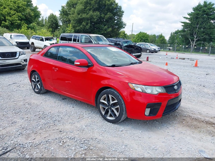 2010 Kia Forte VIN KNAFW6A32A5175999 IAAI salvage auction — LEFT FRONT, Salvage (Alabama), sold $1,050 on 2026-07-29 (photo 1)