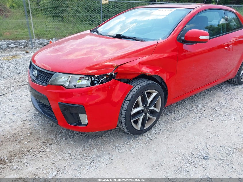2010 Kia Forte VIN KNAFW6A32A5175999 IAAI salvage auction — LEFT FRONT, Salvage (Alabama), sold $1,050 on 2026-07-29 (photo 6)