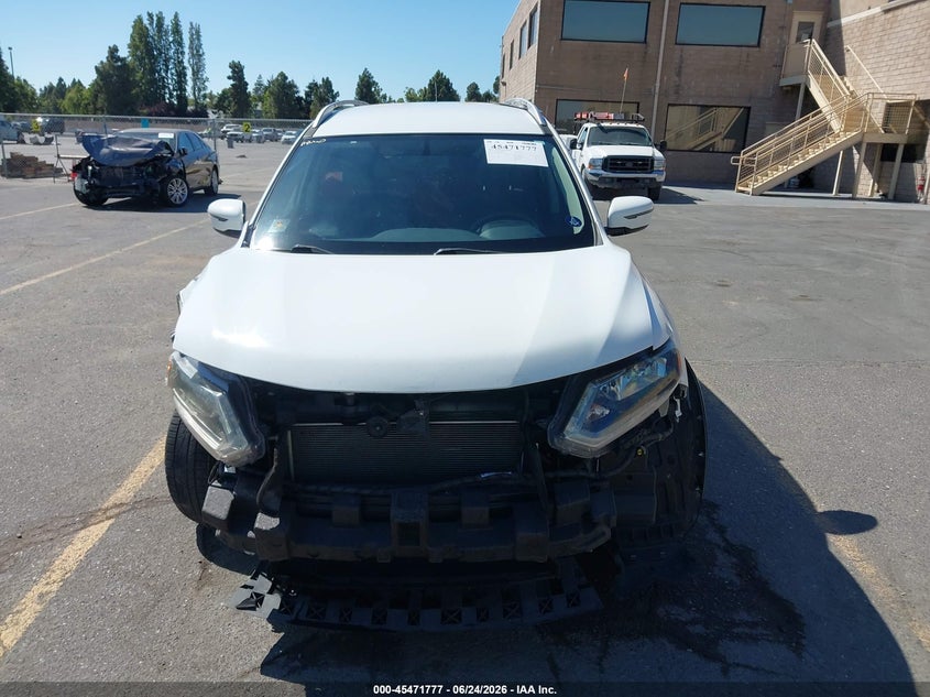 2016 Nissan Rogue VIN KNMAT2MT6GP672531 IAAI salvage auction — FRONT END, Salvage (California), sold $1,075 on 2026-08-01 (photo 6)