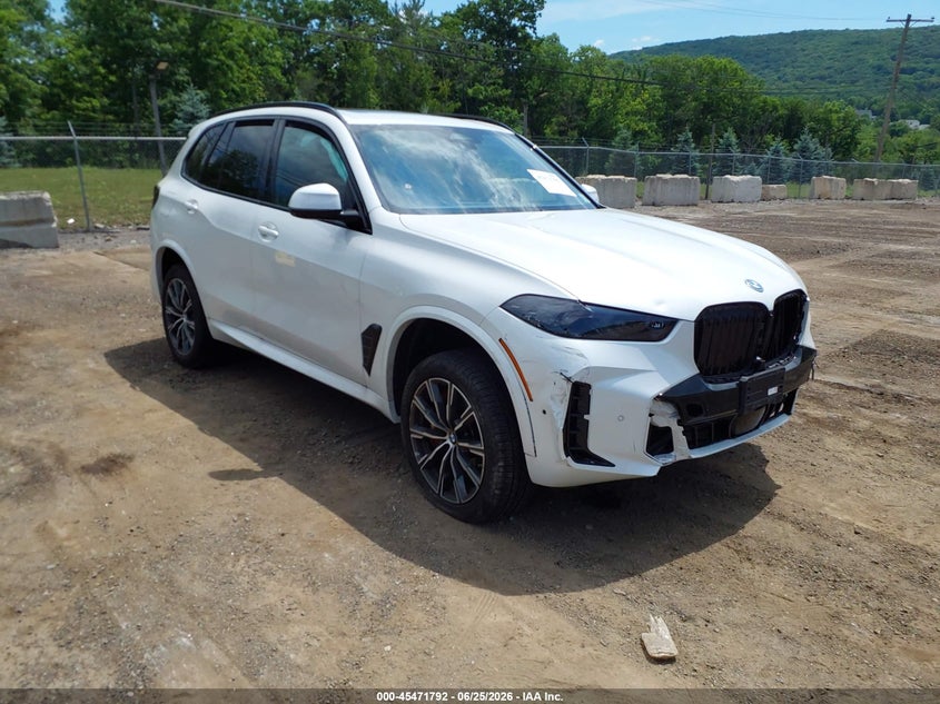 2026 BMW X5 VIN 5UX43EU04T9125792 IAAI salvage auction — LEFT FRONT, Salvage (Idaho), sold $44,000 on 2026-07-30 (photo 1)