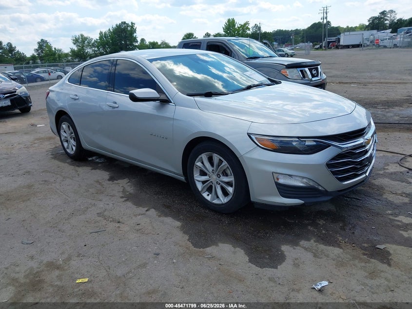 2021 Chevrolet Malibu VIN 1G1ZD5ST6MF010379 IAAI salvage auction — REAR END, Salvage Title, sold $2,300 on 2026-07-23 (photo 1)