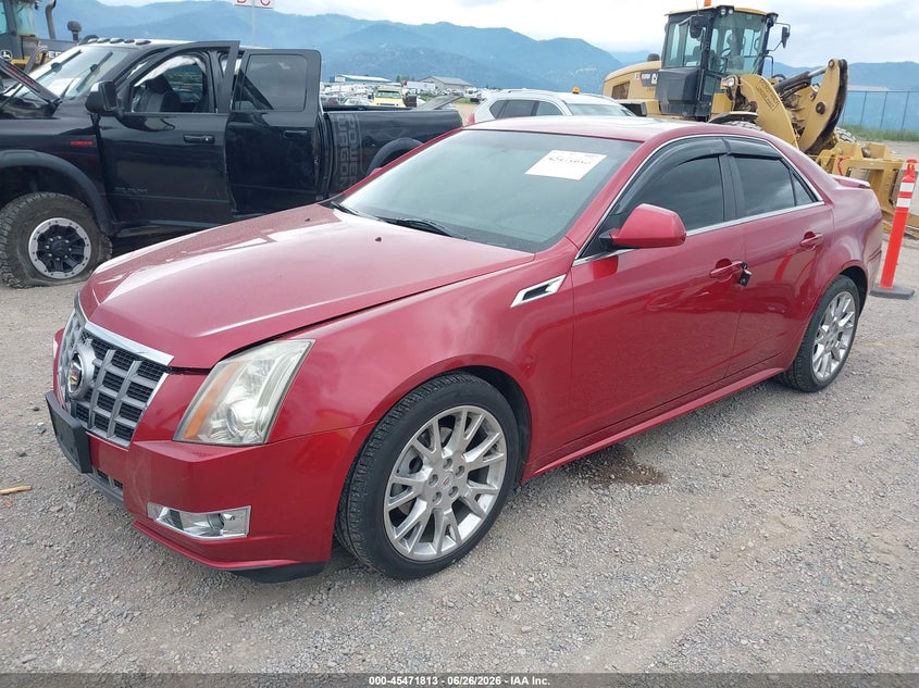 2012 Cadillac Cts VIN 1G6DL5E36C0157452 IAAI salvage auction — Burn Interior, Salvage Title, sold $1,050 on 2026-08-29 (photo 2)