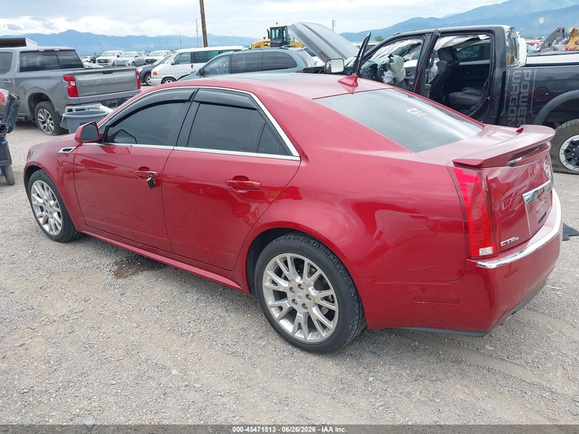 2012 Cadillac Cts VIN 1G6DL5E36C0157452 IAAI salvage auction — Burn Interior, Salvage Title, sold $1,050 on 2026-08-29 (photo 3)