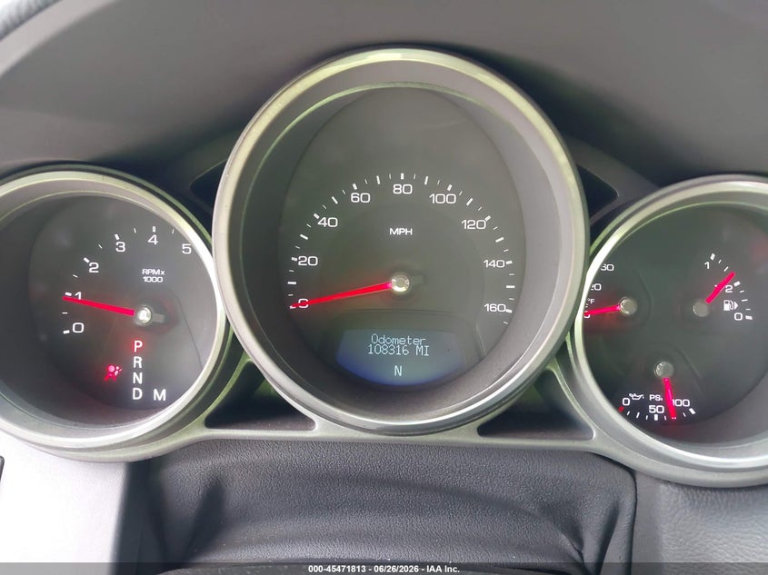 2012 Cadillac Cts VIN 1G6DL5E36C0157452 IAAI salvage auction — Burn Interior, Salvage Title, sold $1,050 on 2026-08-29 (photo 7)