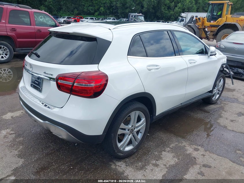 2019 Mercedes-benz Gla-klasse VIN WDCTG4GB5KJ553239 IAAI salvage auction — FRONT END, Salvage Title, sold $4,300 on 2026-08-02 (photo 4)