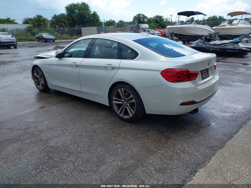 2019 BMW VIN WBA4J1C52KBM17314 IAAI salvage auction — FRONT END, Rebuildable (Florida), sold $5,550 on 2026-07-22 (photo 3)