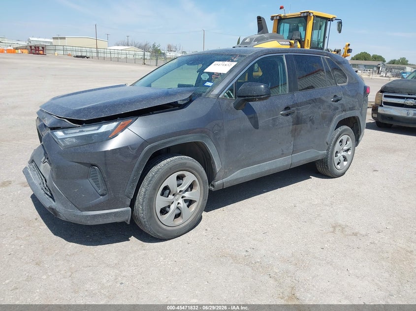 2023 Toyota Rav 4 VIN 2T3H1RFVXPW267143 IAAI salvage auction — FRONT & REAR, Salvage (Texas), sold $8,100 on 2026-08-22 (photo 2)