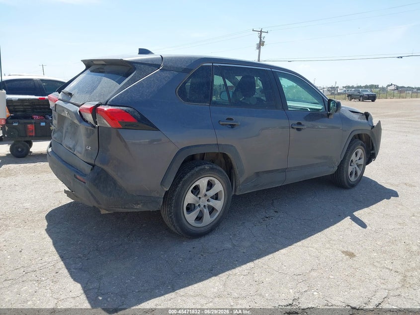 2023 Toyota Rav 4 VIN 2T3H1RFVXPW267143 IAAI salvage auction — FRONT & REAR, Salvage (Texas), sold $8,100 on 2026-08-22 (photo 4)
