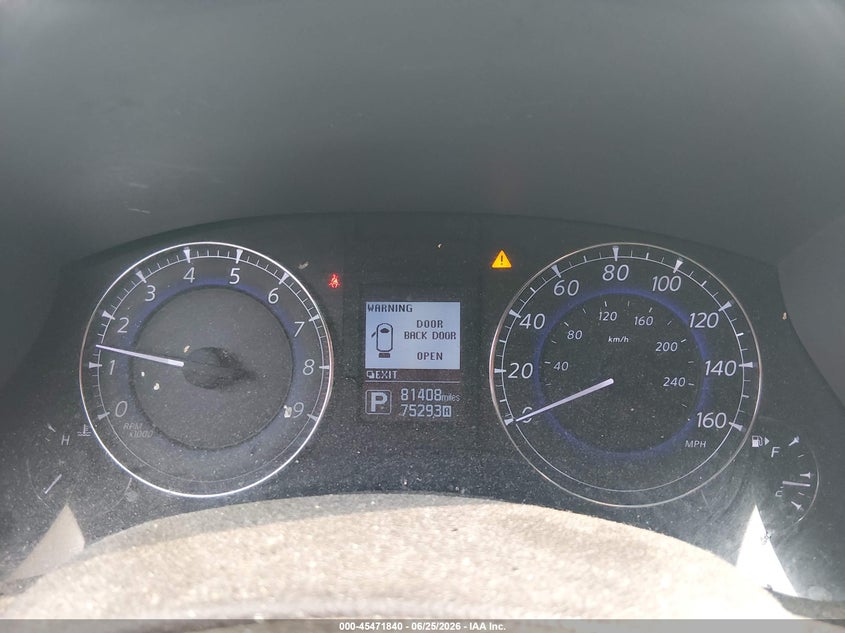 2015 Infiniti Qx50 VIN JN1BJ0HP1FM731032 IAAI salvage auction — REAR END, Salvage (Mississippi), sold $25 on 2026-07-29 (photo 7)