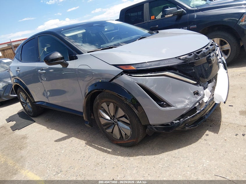 2025 Nissan Ariya VIN JN8CF0BF0SM766758 — IAAI salvage auction photo