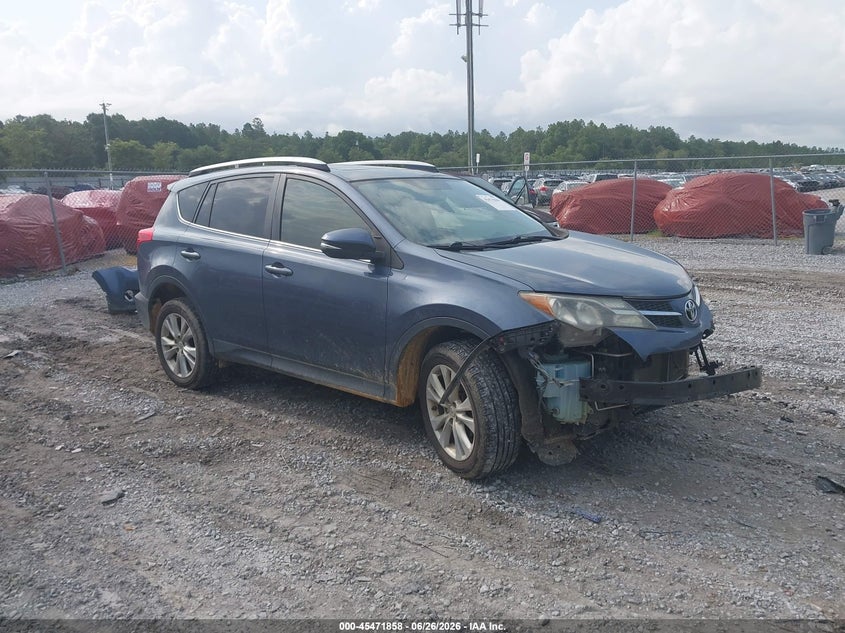2013 Toyota Rav 4 VIN JTMDFREV9DD001316 IAAI salvage auction — LEFT FRONT, Rebuildable (Florida), sold $3,350 on 2026-07-12 (photo 1)