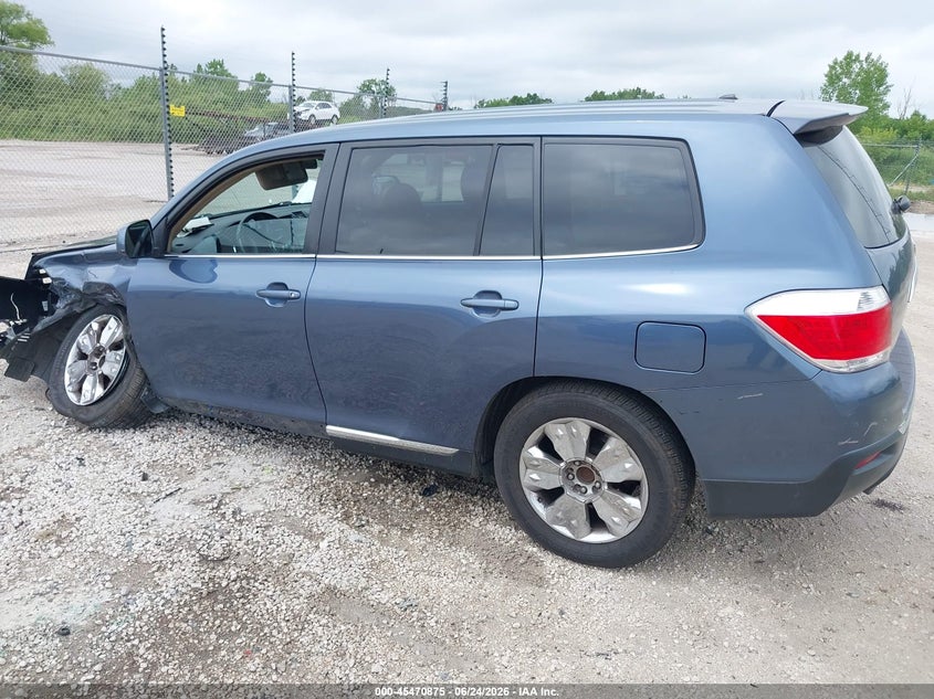 2011 Toyota Highlander VIN 5TDZA3EH8BS009016 IAAI salvage auction — LEFT FRONT, Junk Bill Of Sale Mv2459 (Wisconsin), sold $1,300 on 2026-07-21 (photo 3)
