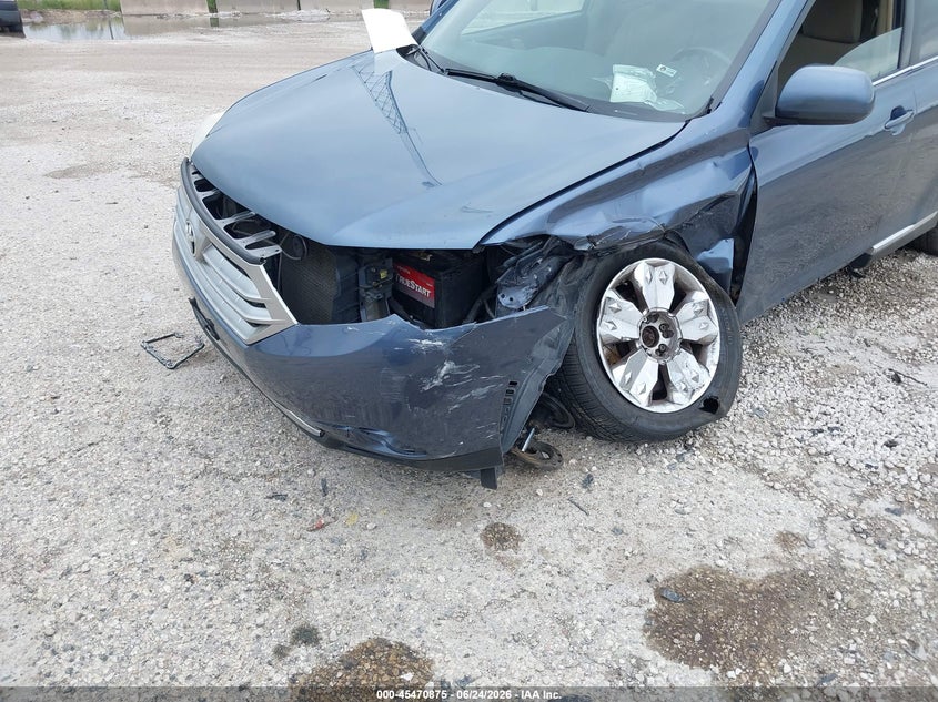 2011 Toyota Highlander VIN 5TDZA3EH8BS009016 IAAI salvage auction — LEFT FRONT, Junk Bill Of Sale Mv2459 (Wisconsin), sold $1,300 on 2026-07-21 (photo 6)