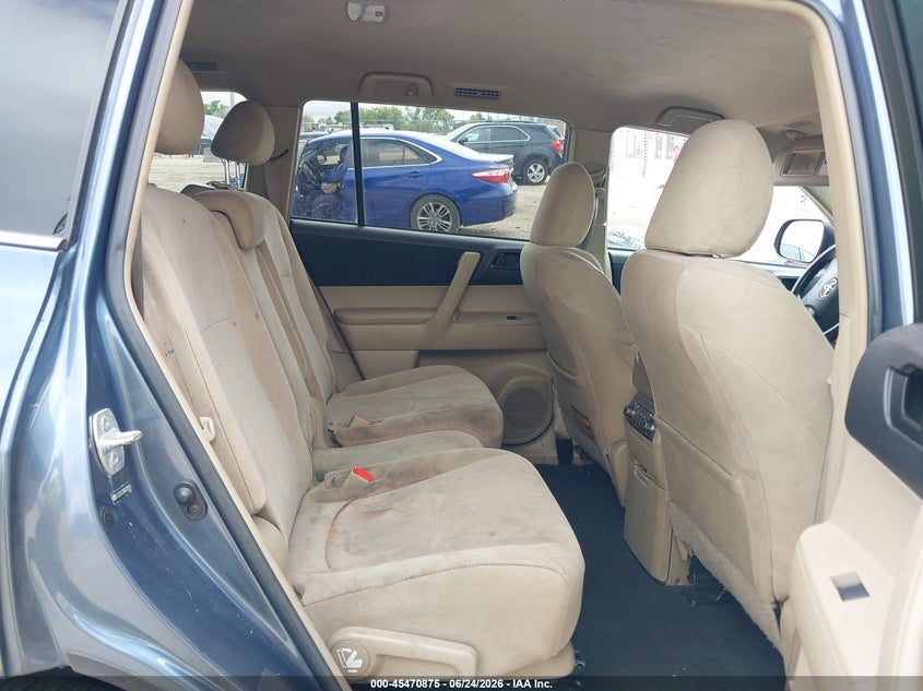2011 Toyota Highlander VIN 5TDZA3EH8BS009016 IAAI salvage auction — LEFT FRONT, Junk Bill Of Sale Mv2459 (Wisconsin), sold $1,300 on 2026-07-21 (photo 8)
