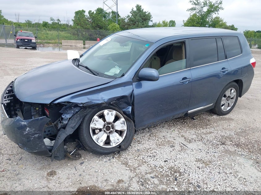 2011 Toyota Highlander VIN 5TDZA3EH8BS009016 IAAI salvage auction — LEFT FRONT, Junk Bill Of Sale Mv2459 (Wisconsin), sold $1,300 on 2026-07-21 (photo 2)